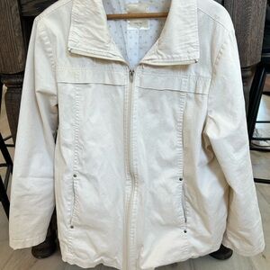 Women's Cream Jacket Blair size large